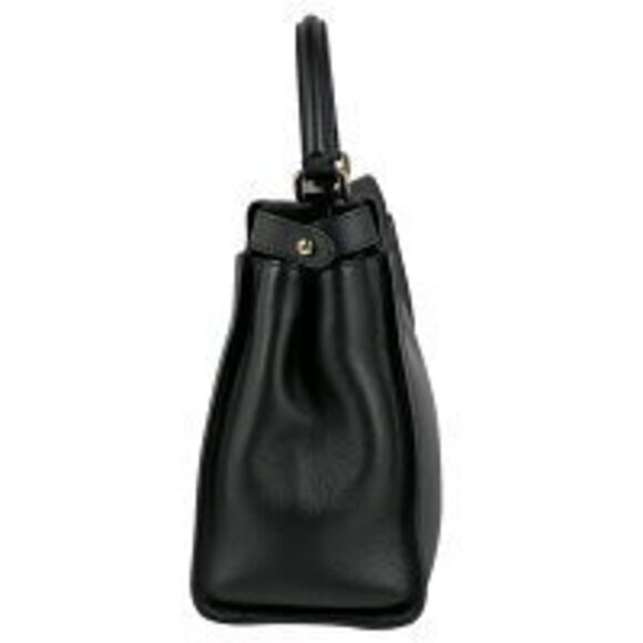 Fendi Peekaboo Shoulder Bag leather black - Picture 2 of 6